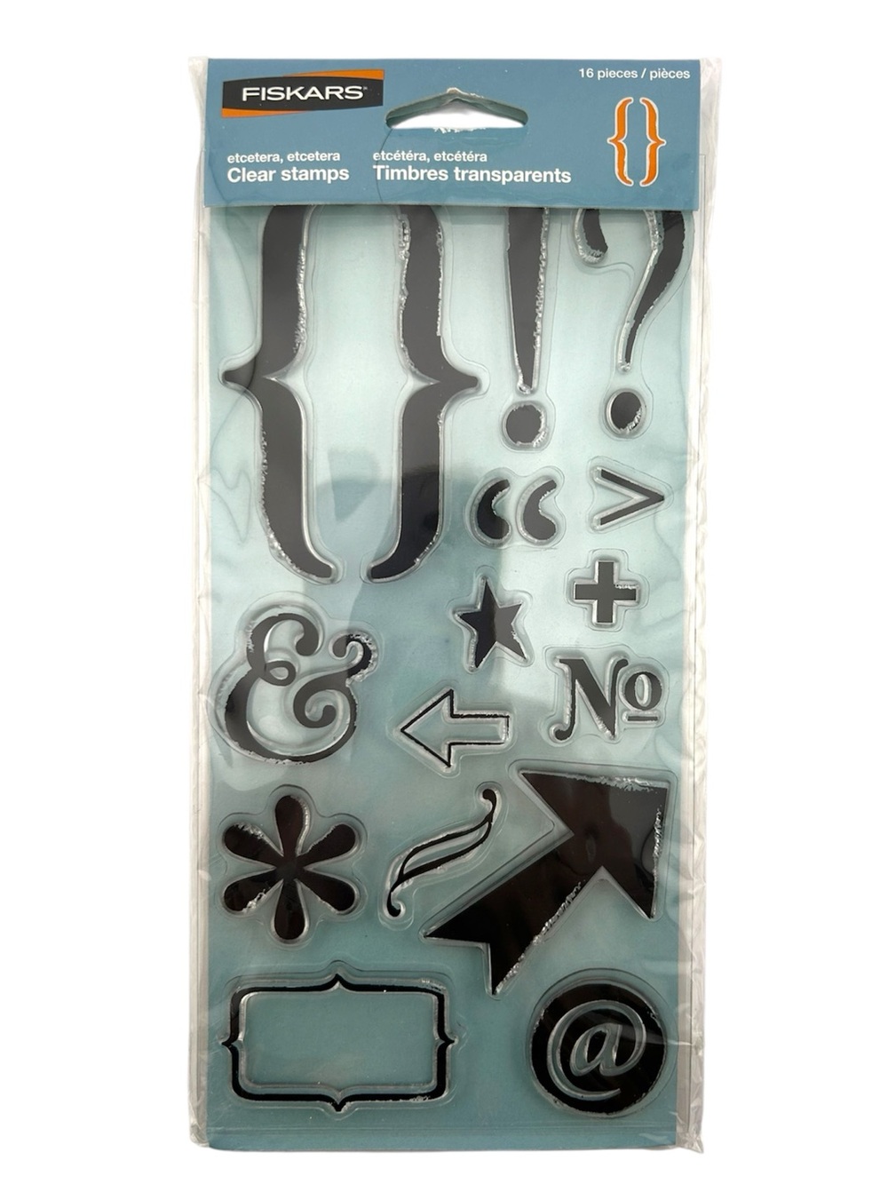 Fiskars Etcetera Etcetera Stamp Set